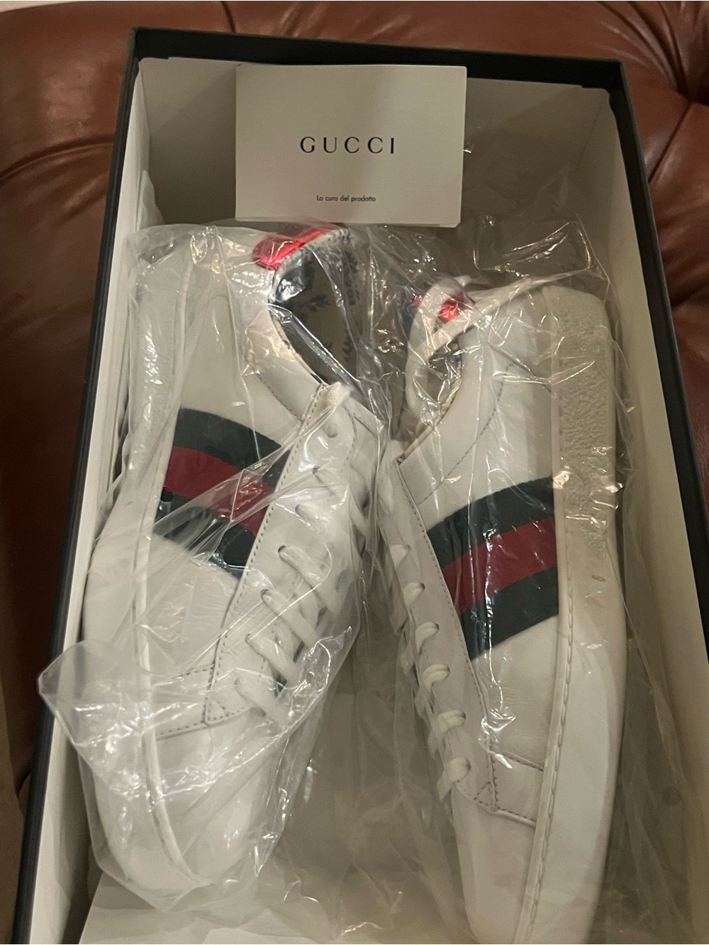 Authentic Gucci Ace Sneakers – Brand New – Size 6 Men / 9 Women – Unisex